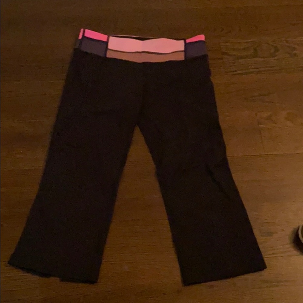 Lulu lemon crop work out pants
